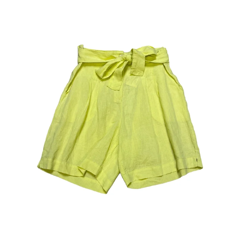 women's leggingsCC LINEN PAPER BAG WAIST SHORTS