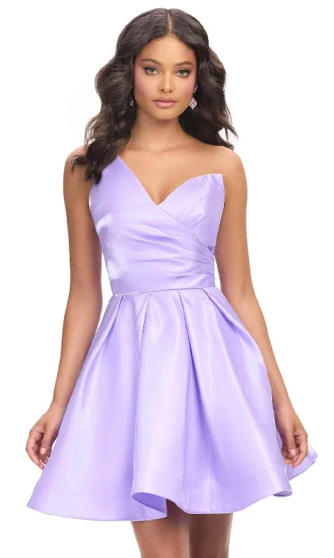 Sleeveless Dress MiniAshley Lauren 4786 - Sleeveless A-Line Cocktail Dress