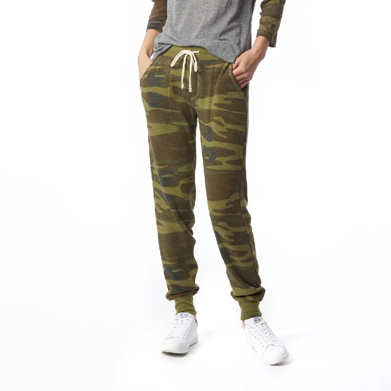 women's straight-leg pantsSnug Eco-Fleece Joggers (Camo)