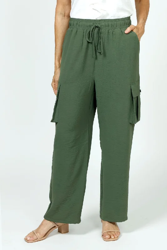 women's ankle-length pantsTop Ligne Wide Leg Cargo Pant - Sale Colors