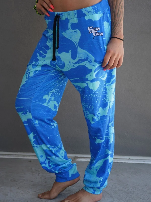 women's spandex pantsBlue Lagoon Unisex Pajama Pants