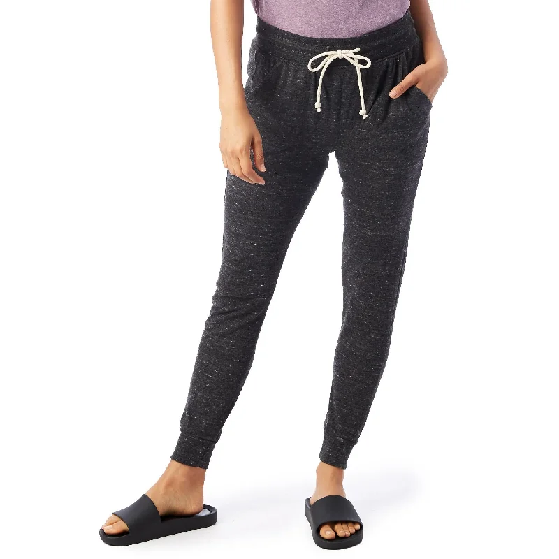 women's travel pantsClassic Eco-Jersey Joggers (Black)