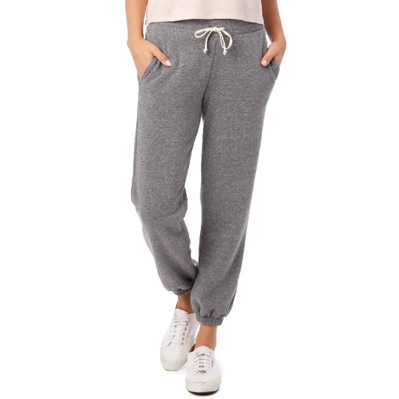 women's designer pantsClassic Eco-Fleece Sweatpants (Grey)