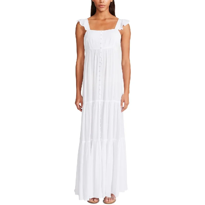 maxi dresses for date nightsBB Dakota by Steve Madden Womens Square Neck Long Sundress