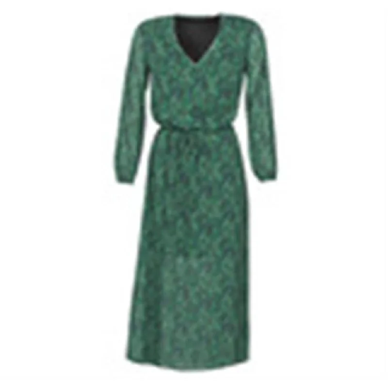 maxi dresses for date nightsIKKS Women's Long Dress Green Size 36