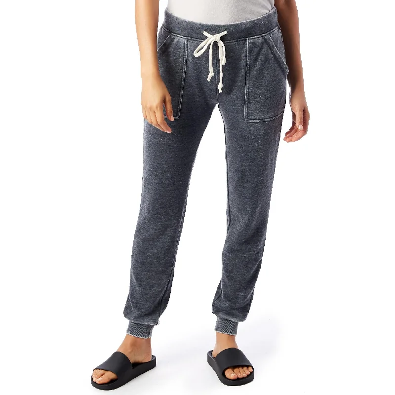 women's drawstring pantsLong Weekend Pant (Washed Black)