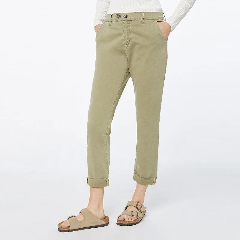 women's satin pantsLe Beau Chino (Washed OD)