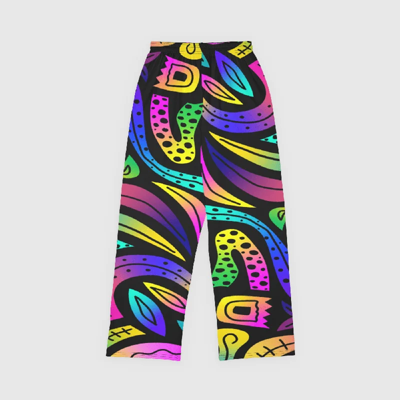 women's thermal pantsAbstraction Lounge Bottoms