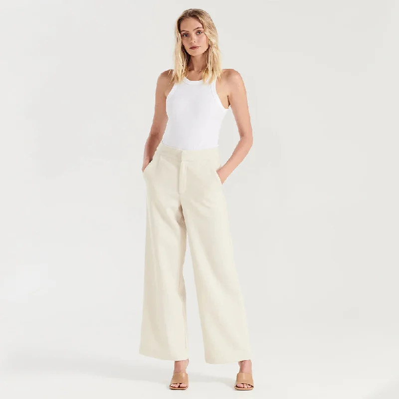 women's party pantsBella Woven Mini Pants (Bone)