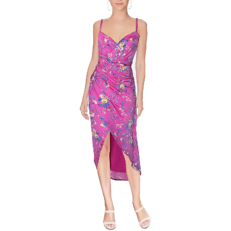 silk maxi dressesRachel Rachel Roy Womens Floral Long Wrap Dress