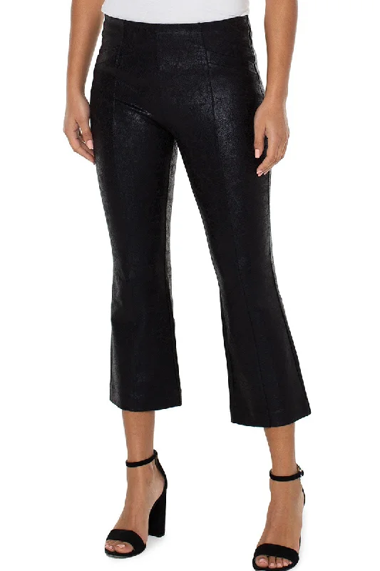 women's wide-leg pantsLiverpool Stella Crackle Kick Flare Pants