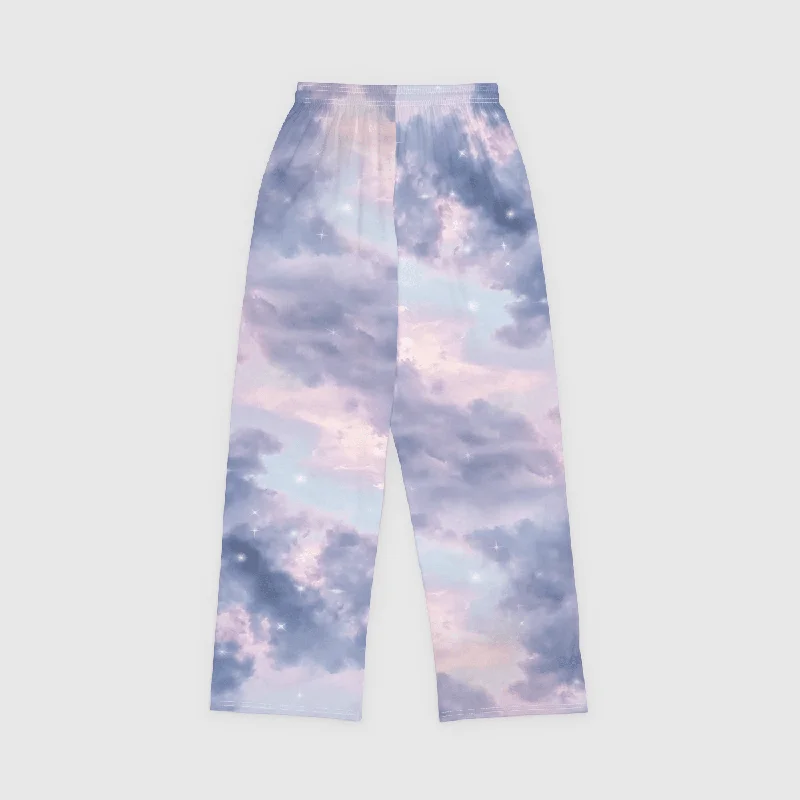 women's hot pantsDawn Clouds Lounge Bottoms