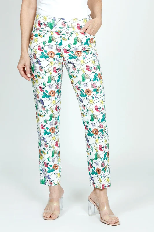 women's plus-size pantsHolland Ave Bright Floral Ankle Pant