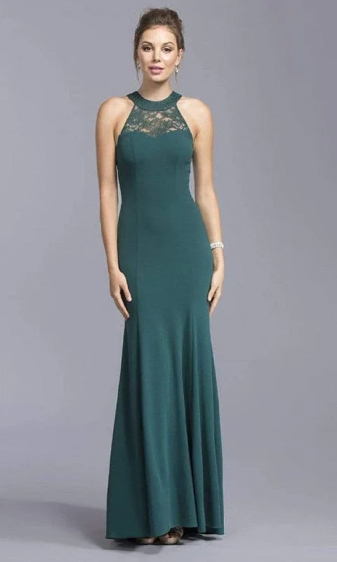 Sleeveless Dress MaxiAspeed Design - D144 Halter Sleeveless Dress