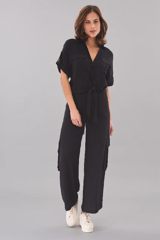 women's plus-size pantsYummy Crepe Cargo Pant