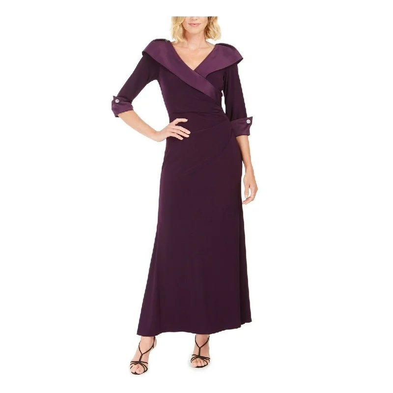 maxi dresses for college studentsJessica Howard Women's Long Dress Egg 14 Dark Purple Size 14