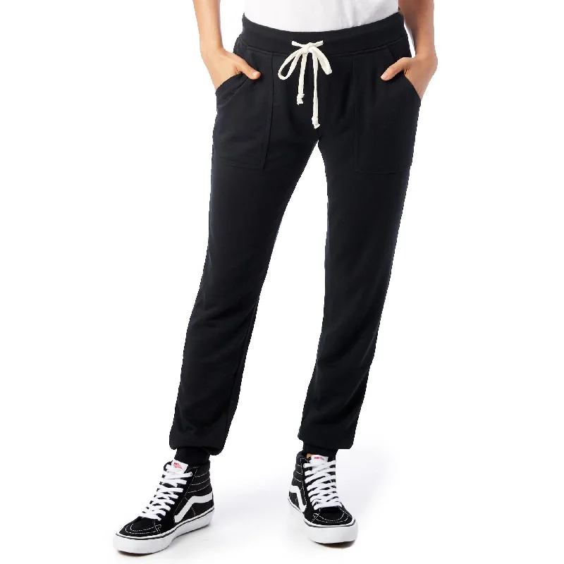 women's zipper pantsLong Weekend Pant (True Black)