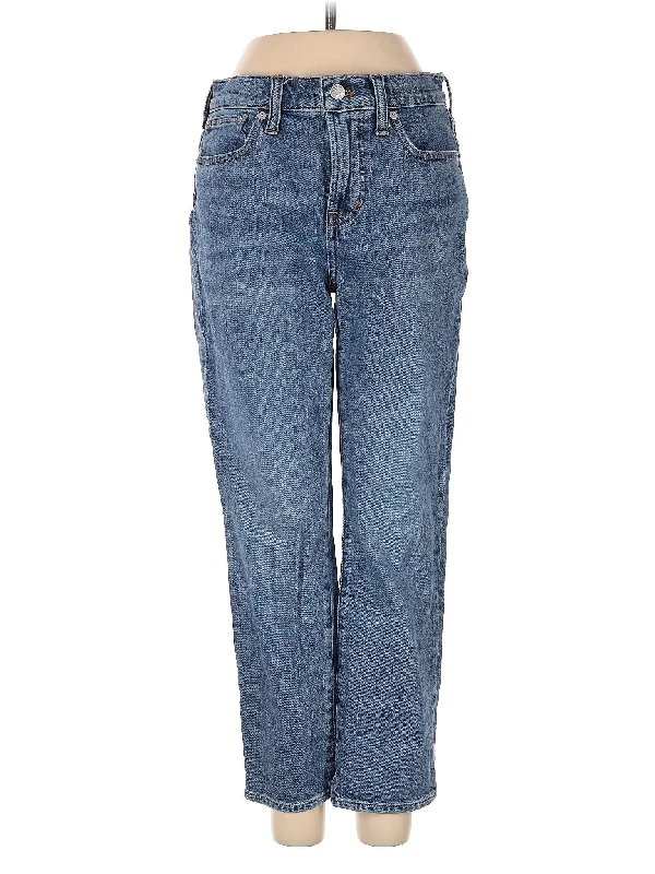 women's denim jeans with cotton blendHigh-Rise Boyjeans Jeans in Medium Wash