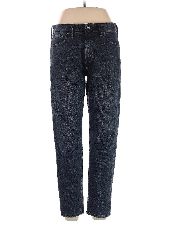 women's black denim jeansHigh-Rise Boyjeans Jeans in Dark Wash