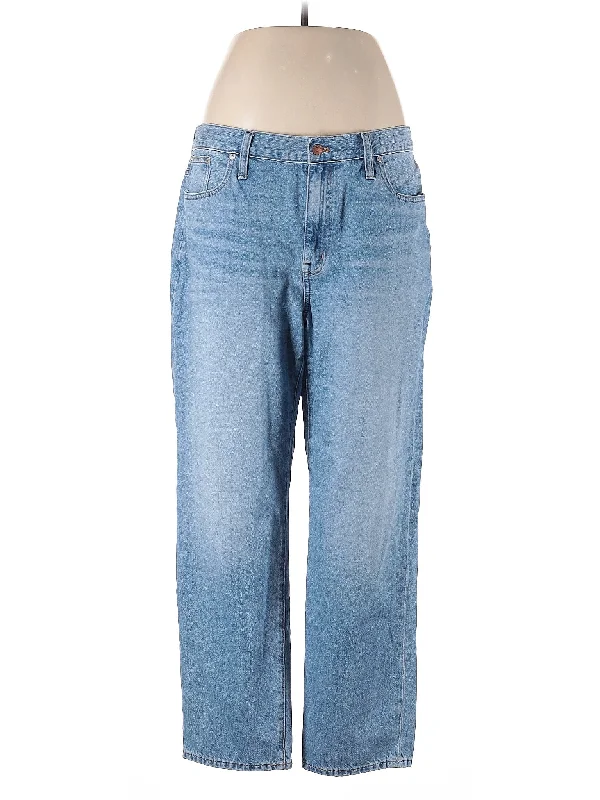 women's denim jeans with belt loopsHigh-Rise Boyjeans Jeans in Light Wash