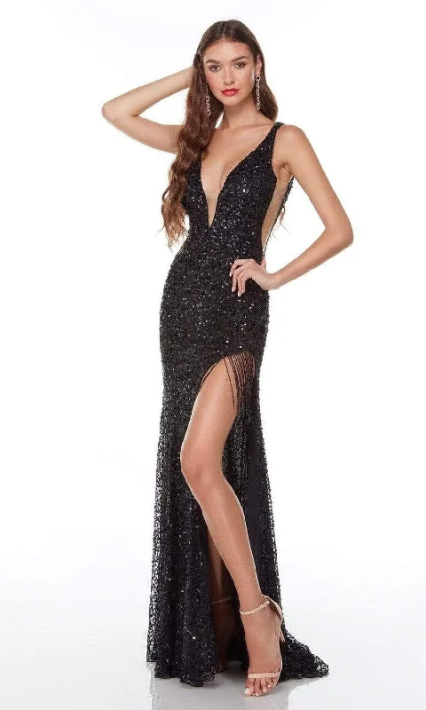 Formal Dress for Creative ThemesAlyce Paris - 61216 Sleeveless Beaded Sheath Gown