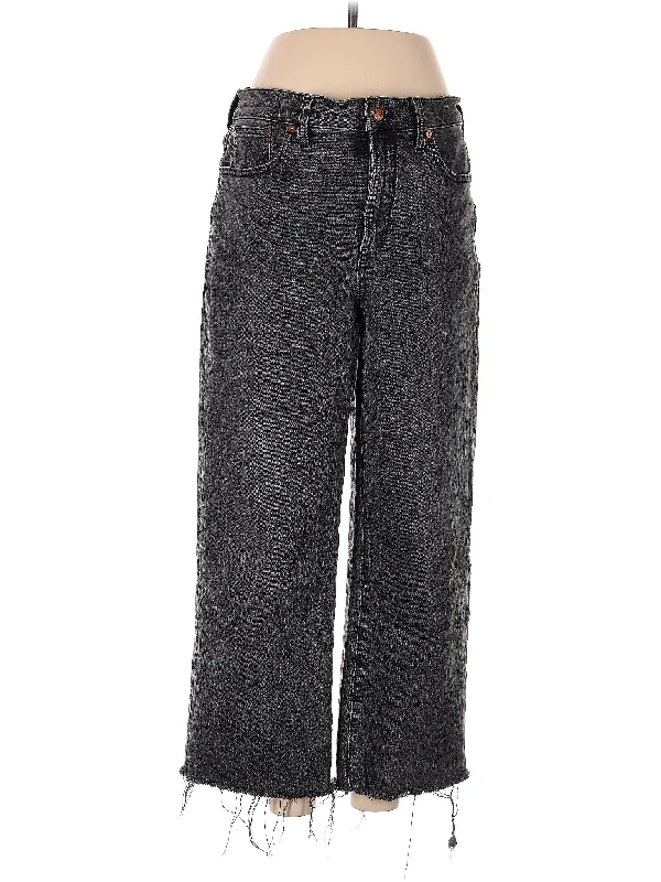 women's denim jeans for a cozy dayMid-Rise Wide-leg Jeans