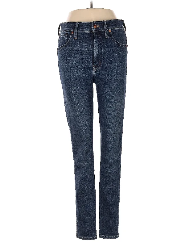 women's denim jeans for a trendy vibeHigh-Rise Skinny Jeans in Dark Wash