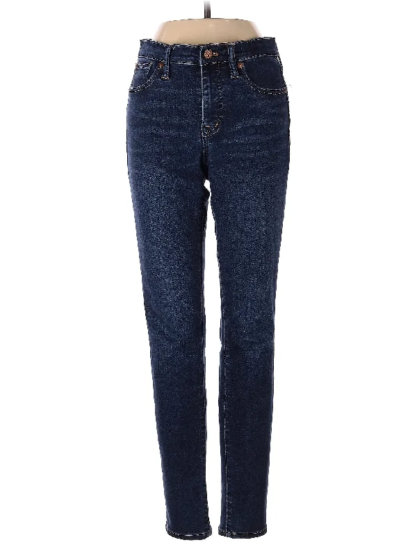 women's denim jeans for a chic appearanceHigh-Rise Straight-leg Jeans in Dark Wash