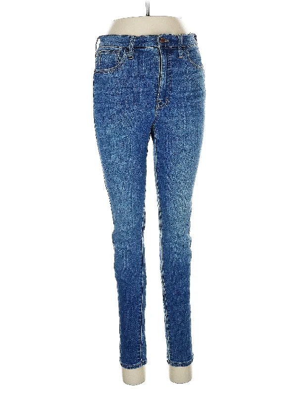 women's denim jeans with stretch fabricHigh-Rise Skinny Jeans in Medium Wash