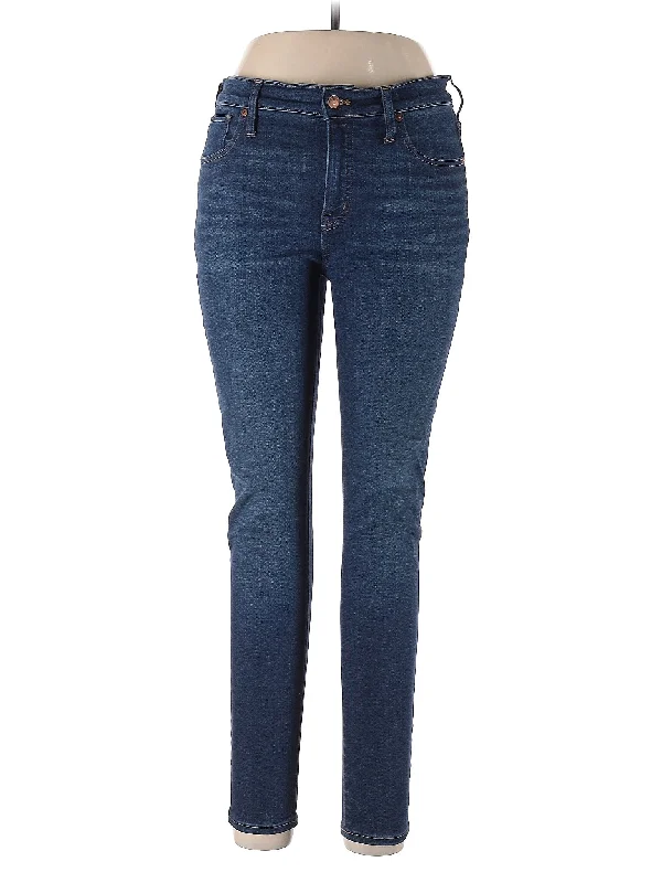 women's light denim jeansMid-Rise Skinny Jeans in Dark Wash