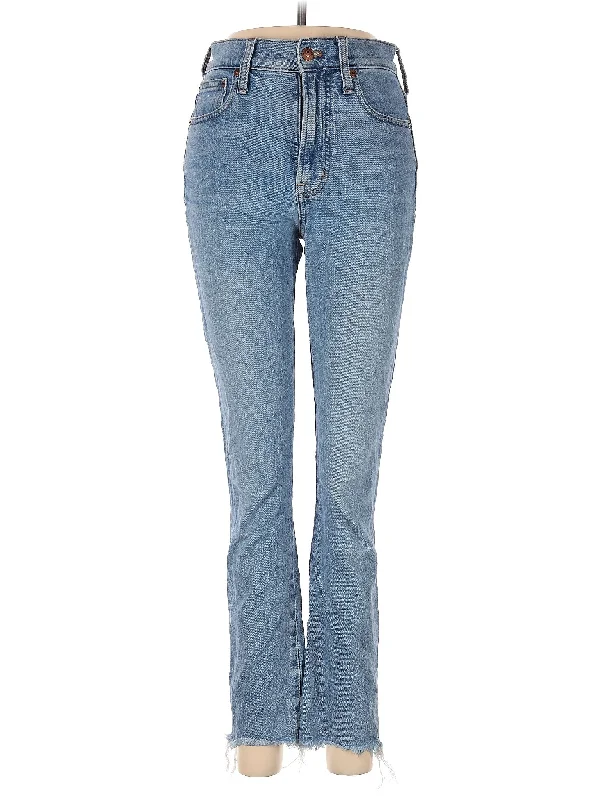 women's denim jeans for a trendy vibeMid-Rise Bootleg Jeans in Light Wash