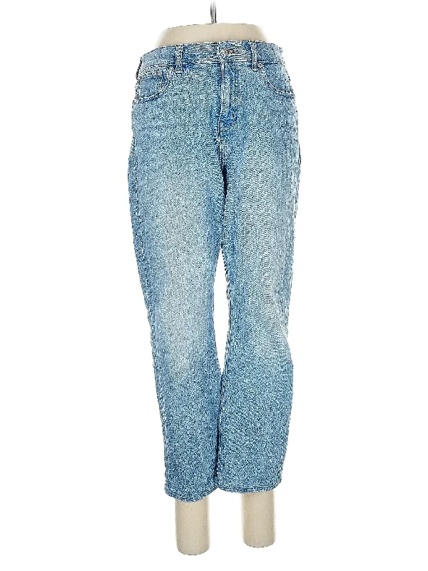 women's denim jeans with elastaneMid-Rise Boyjeans Jeans in Light Wash