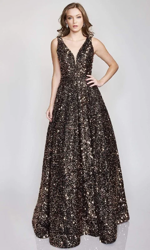 Formal Dress for Oscar NightsNina Canacci - 3175 Sleeveless Sequin A-Line Gown