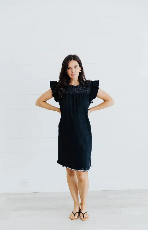 flowy midi dressesFaye modest midi dress-final sale