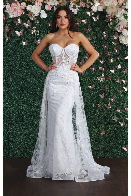 affordable wedding dressesWhite Wedding Gowns - LA1837B