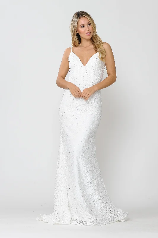 simple wedding dressesMermaid Wedding Dress - LAY8590B