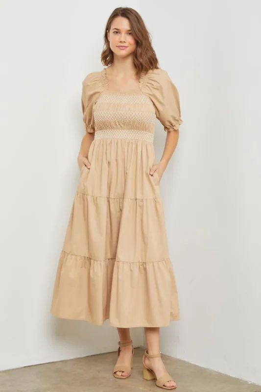 tulle midi dressesShelby modest midi dress-final sale