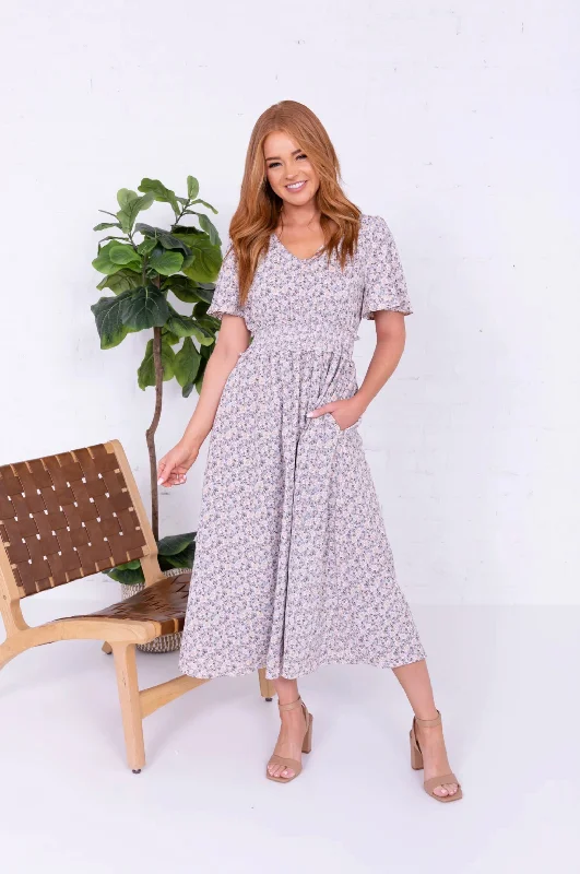 long midi dressesMette modest midi dress