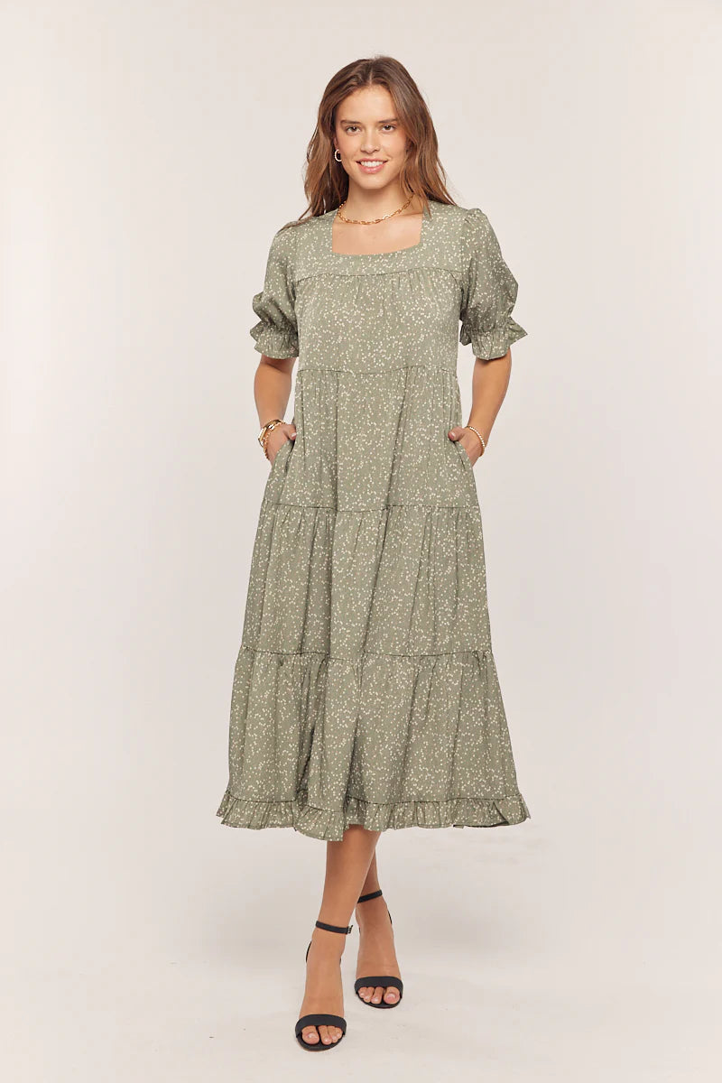 high-low midi dressesIzzy modest midi dress